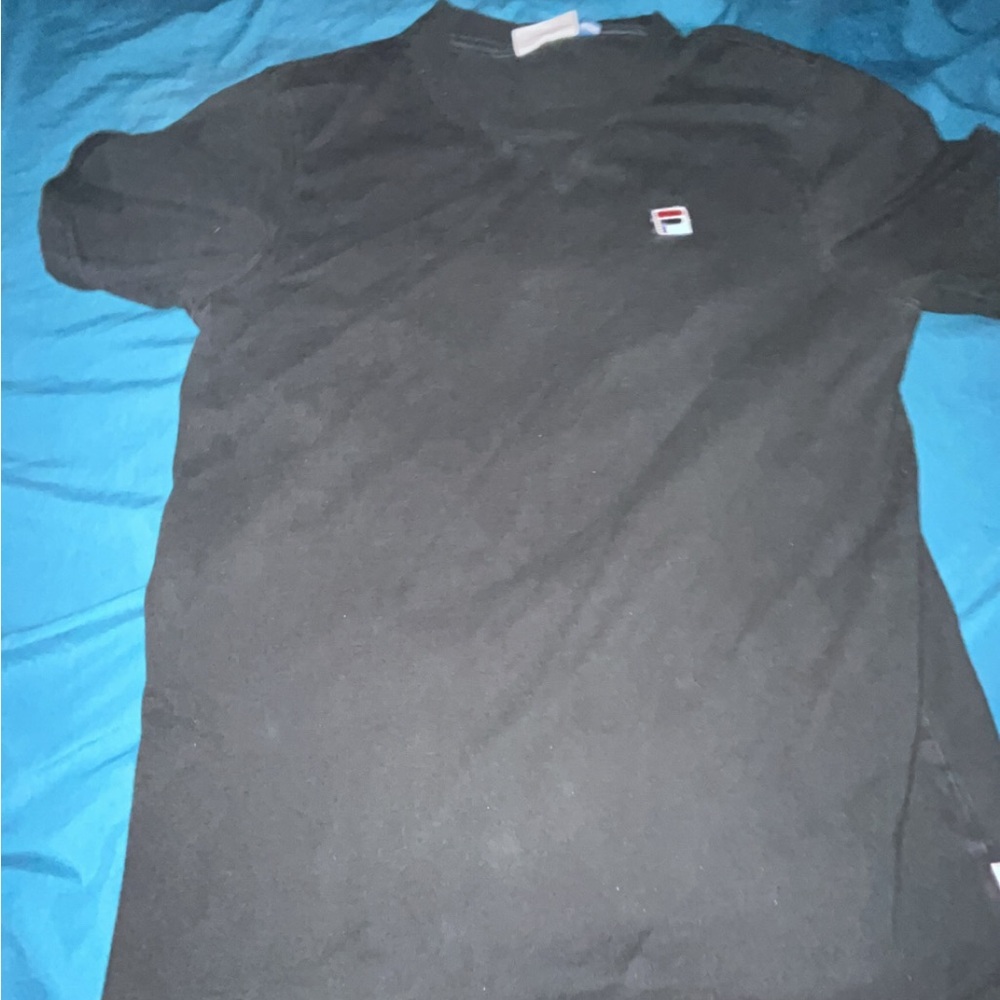 Fila Men's Black T-Shirt